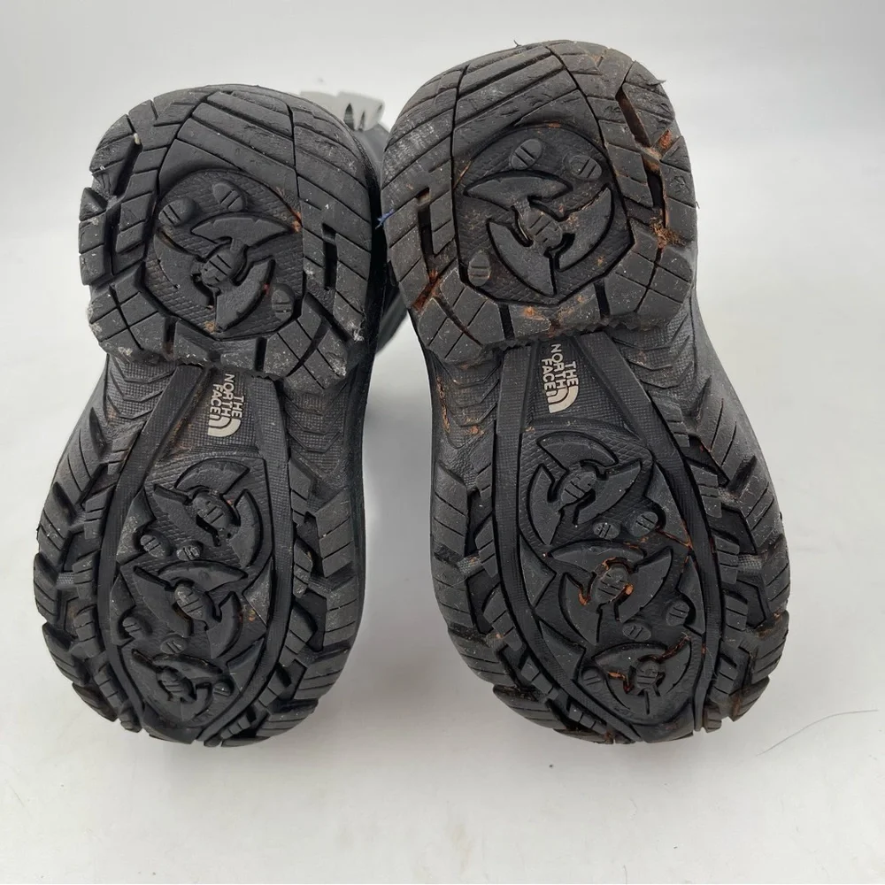 The North Face Kids - Size 11 C - Black Waterproof Insulated Winter Snow Boots
